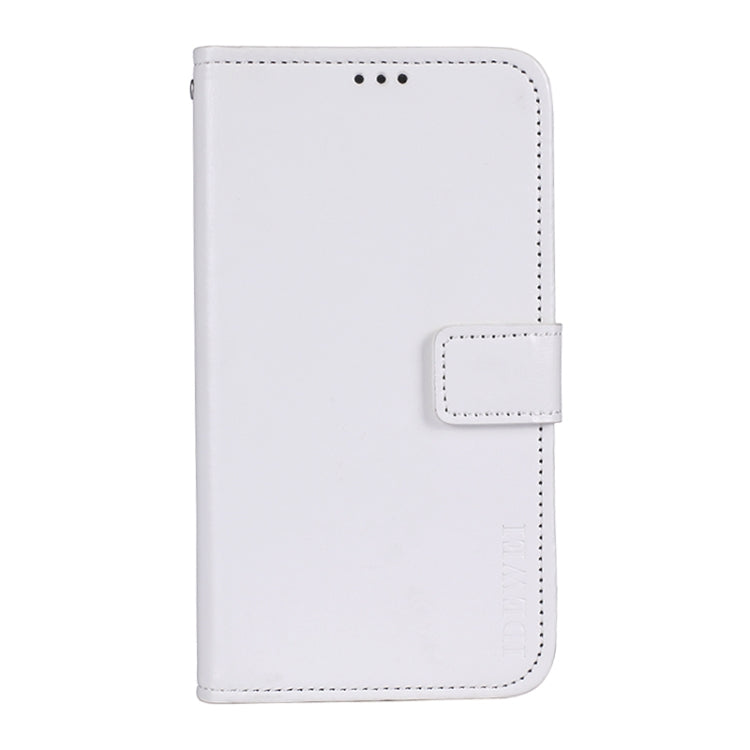 idewei Crazy Horse Texture Horizontal Flip Leather Case with Holder & Card Slots & Wallet For Doogee S97 Pro(White) - More Brand by idewei | Online Shopping UK | buy2fix