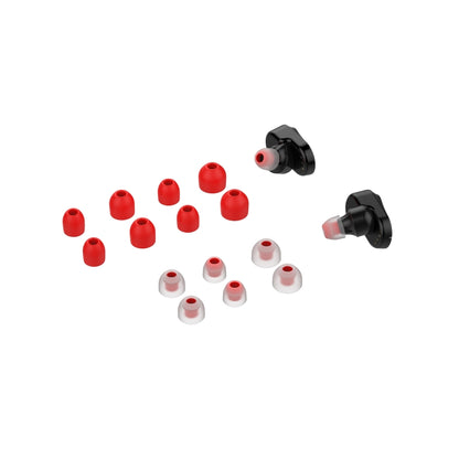 For Sony WF-1000XM4 / WF-1000XM3 Universal Earplug Sleeve Ear Cap Earmuffs(Red) - Apple Accessories by buy2fix | Online Shopping UK | buy2fix