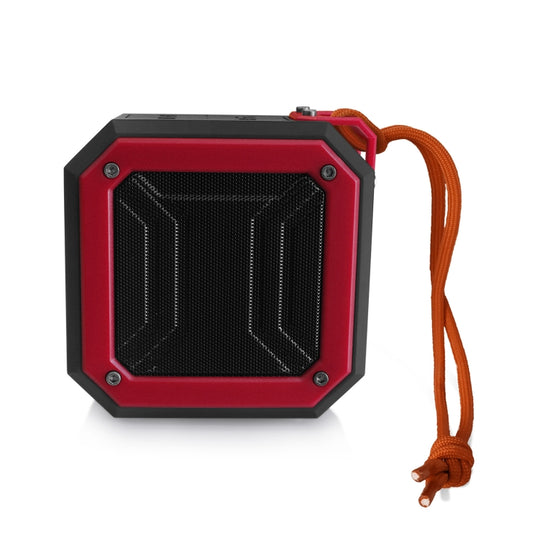 New Rixing NR-103 Mini TWS Bluetooth Speaker with Lanyard(Red) - Desktop Speaker by NewRixing | Online Shopping UK | buy2fix