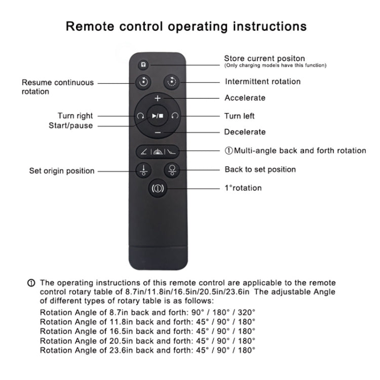 52cm Remote Control Electric Rotating Turntable Display Stand Video Shooting Props Turntable, Charging Power, Power Plug:AU Plug(Black) - Camera Accessories by buy2fix | Online Shopping UK | buy2fix