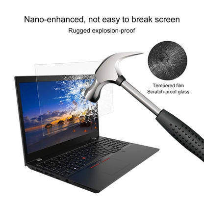 Laptop Screen HD Tempered Glass Protective Film For ThinkPad P53 15.6 inch - Computer & Networking by buy2fix | Online Shopping UK | buy2fix