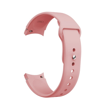 For Samsung Galaxy Watch4 40&44mm/Watch4 Classic 42&46mm Silicone Reverse Buckle Watch Band(Rose Pink) - Smart Wear by buy2fix | Online Shopping UK | buy2fix