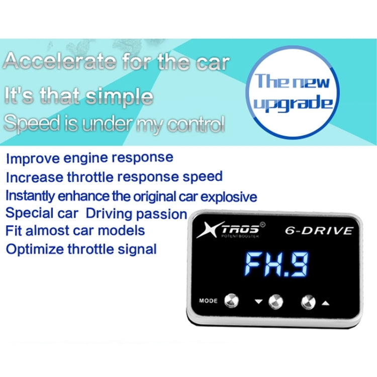 For Nissan X-trail 2008- TROS TS-6Drive Potent Booster Electronic Throttle Controller - In Car by TROS | Online Shopping UK | buy2fix