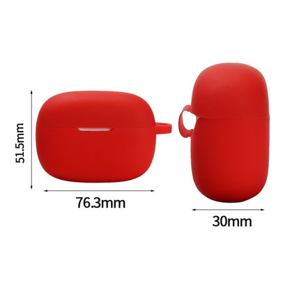 For JBL Wave 200TWS Silicone Earphone Protective Case(Red) - JBL Earphone Case by buy2fix | Online Shopping UK | buy2fix