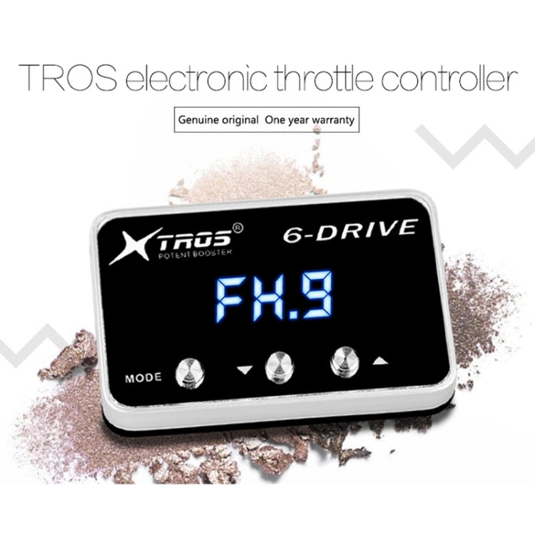 For Isuzu D-max 2011- TROS TS-6Drive Potent Booster Electronic Throttle Controller - In Car by TROS | Online Shopping UK | buy2fix