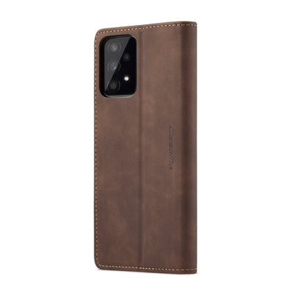 For Samsung Galaxy A33 5G CaseMe 013 Multifunctional Horizontal Flip Leather Phone Case(Coffee) - Samsung Accessories by CaseMe | Online Shopping UK | buy2fix
