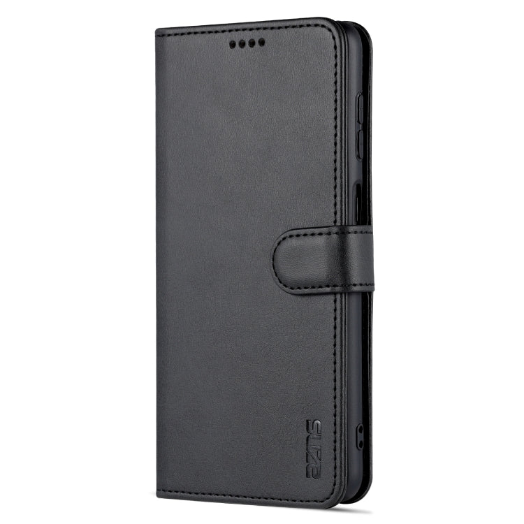 For Samsung Galaxy A13 5G AZNS Skin Feel Calf Texture Horizontal Flip Leather Phone Case(Black) - Galaxy Phone Cases by AZNS | Online Shopping UK | buy2fix