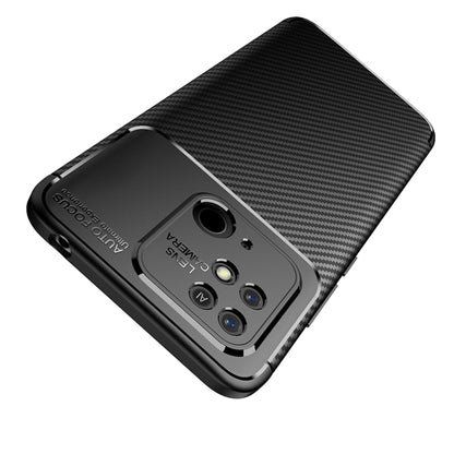 For Xiaomi Redmi 10C Carbon Fiber Texture Shockproof TPU Phone Case(Blue) - Xiaomi Accessories by buy2fix | Online Shopping UK | buy2fix