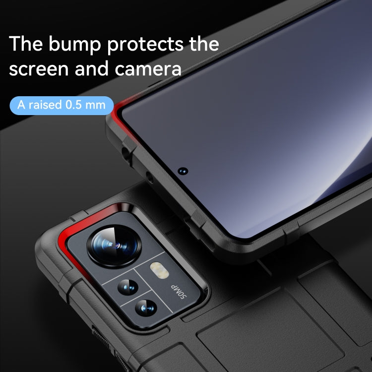 For Xiaomi 12 Pro Full Coverage Shockproof TPU Case(Black) - Xiaomi Accessories by buy2fix | Online Shopping UK | buy2fix