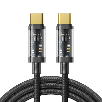 JOYROOM S-CC100A12 USB-C / Type-C to USB-C / Type-C 100W Sync Data Cable, Cable Length:1.2m(Black) -  by JOYROOM | Online Shopping UK | buy2fix