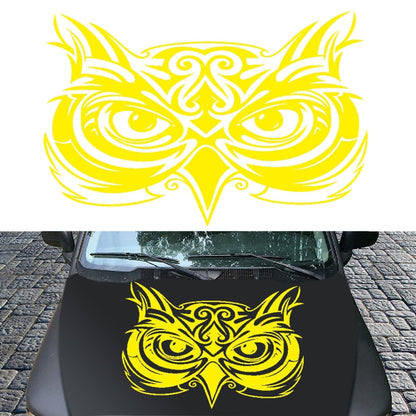 D-921 Eagle Totem Pattern Car Modified Decorative Sticker(Yellow) - In Car by buy2fix | Online Shopping UK | buy2fix