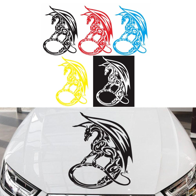 D-931 Pterosaur Pattern Car Modified Decorative Sticker(Yellow) - In Car by buy2fix | Online Shopping UK | buy2fix