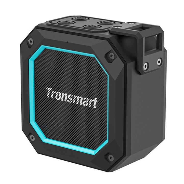 Tronsmart Groove 2 Portable Speaker Bluetooth 5.3 10W Mini IPX7 Seapker with True Wireless Stereo / LED Light(Black) - Mini Speaker by Tronsmart | Online Shopping UK | buy2fix