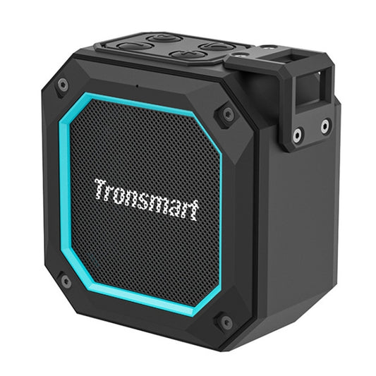 Tronsmart Groove 2 Portable Speaker Bluetooth 5.3 10W Mini IPX7 Seapker with True Wireless Stereo / LED Light(Black) - Mini Speaker by Tronsmart | Online Shopping UK | buy2fix