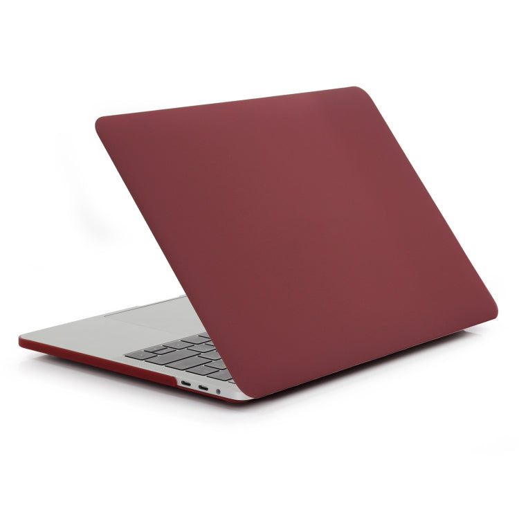 Laptop Matte Style Protective Case For MacBook Air 13.6 inch A2681 2022(Wine Red) - MacBook Pro Cases by buy2fix | Online Shopping UK | buy2fix