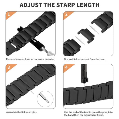 Titanium Alloy Watch Band For Apple Watch Ultra 49mm&Watch Ultra 2 49mm / Series 9&8&7 45mm / SE 3&SE 2&6&SE&5&4 44mm / 3&2&1 42mm(Black) - Watch Bands by buy2fix | Online Shopping UK | buy2fix