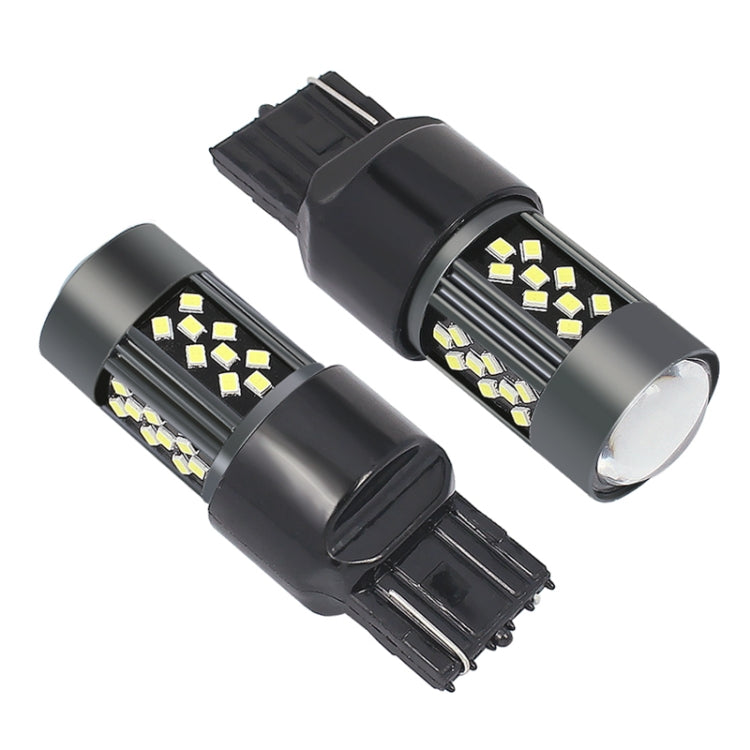 1 Pair 7440 12V 7W Continuous Car LED Fog Light(Orange Light) - In Car by buy2fix | Online Shopping UK | buy2fix