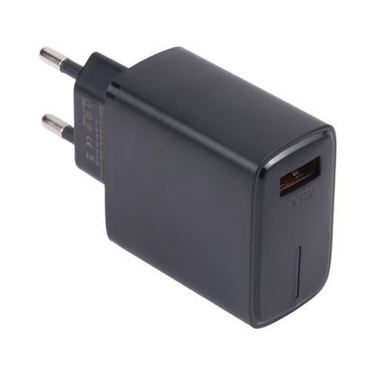 LZ-1130 QC 3.0 USB Charger, Plug Type:EU Plug(Black) - Apple Accessories by buy2fix | Online Shopping UK | buy2fix