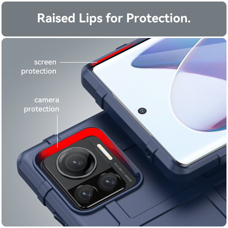 For Motorola Moto X30 Pro/Edge 30 Ultra Full Coverage Shockproof TPU Phone Case(Blue) - Motorola Cases by buy2fix | Online Shopping UK | buy2fix