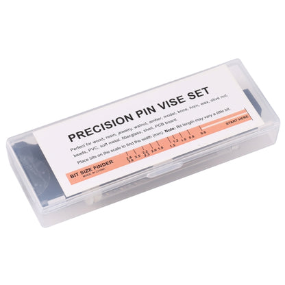 Precision Pin Vise Mini Twist Drill Bits Hand Drill Set, Model:8009 - Home & Garden by buy2fix | Online Shopping UK | buy2fix