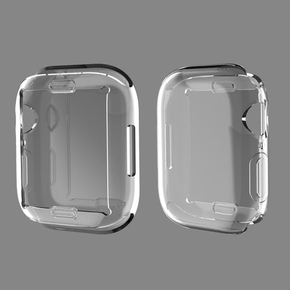 Transparent TPU Protective Case For Apple Watch Series 9 / 8 / 7 45mm - Watch Cases by buy2fix | Online Shopping UK | buy2fix