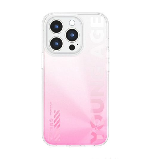 For iPhone 13 Pro Max WEKOME Gorillas Gradient Colored Phone Case (Pink) - iPhone 13 Pro Max Cases by WK | Online Shopping UK | buy2fix