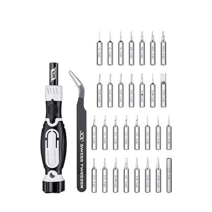 JAKEMY 32 in 1 Precision Screwdriver Set with Tweezers, Model:JM-8189A - Repair & Spare Parts by JAKEMY | Online Shopping UK | buy2fix