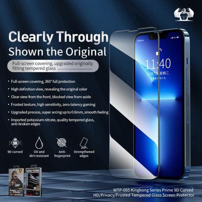 For iPhone 13 Pro Max 10pcs WEKOME 9D Curved HD Tempered Glass Film - iPhone 13 Pro Max Tempered Glass by WK | Online Shopping UK | buy2fix