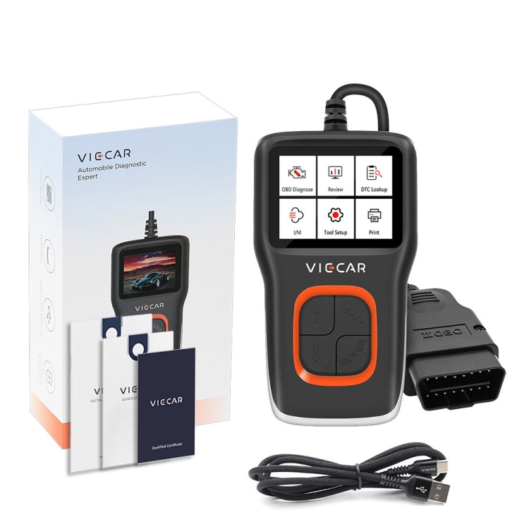 Viecar VP101 Car Code Reader OBD2 Analyzer Diagnostic Scanner - In Car by buy2fix | Online Shopping UK | buy2fix