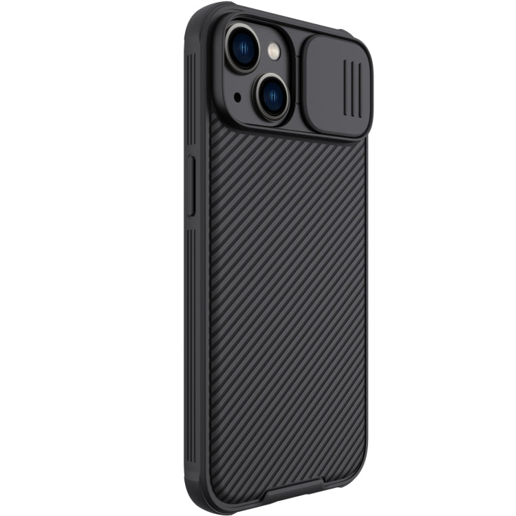 For iPhone 14 Plus  NILLKIN CamShield Pro Protective Phone Case(Black) - iPhone 14 Plus Cases by NILLKIN | Online Shopping UK | buy2fix