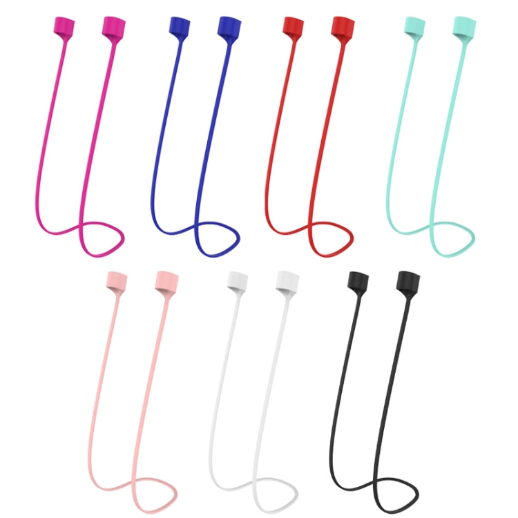 For AirPods Pro 2 Bluetooth Headset Anti-lost Rope Magnetic Silicone Lanyard(Pink) - Apple Accessories by buy2fix | Online Shopping UK | buy2fix