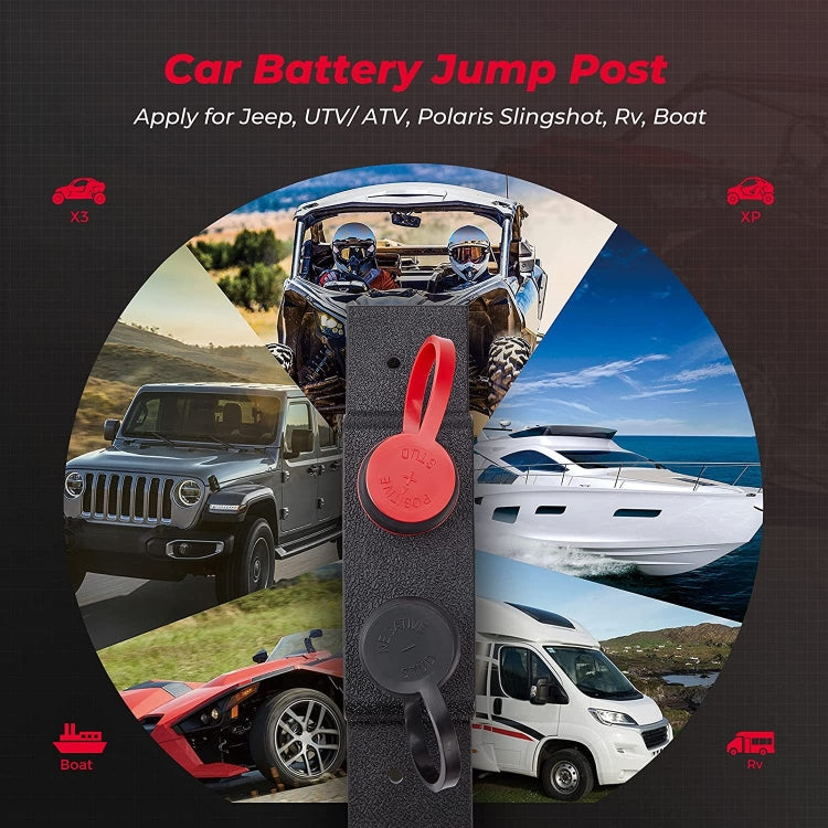 Car Battery Jumper Starter, Style:1.2cm - In Car by buy2fix | Online Shopping UK | buy2fix