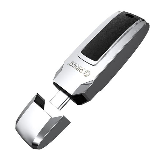 ORICO USB Flash Drive, Read: 260MB/s, Write: 70MB/s, Memory:256GB, Port:Type-C(Silver) - USB Flash Drives by ORICO | Online Shopping UK | buy2fix