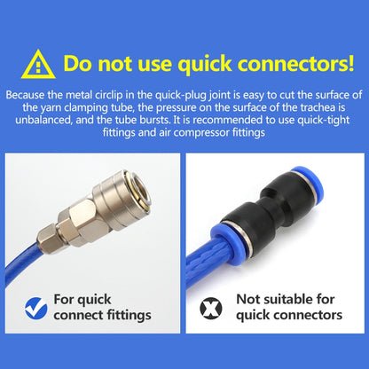 LAIZE High Pressure Flexible Polyurethane Pneumatic Tubing with Connector, Specification:8x5mm, 10m -  by LAIZE | Online Shopping UK | buy2fix