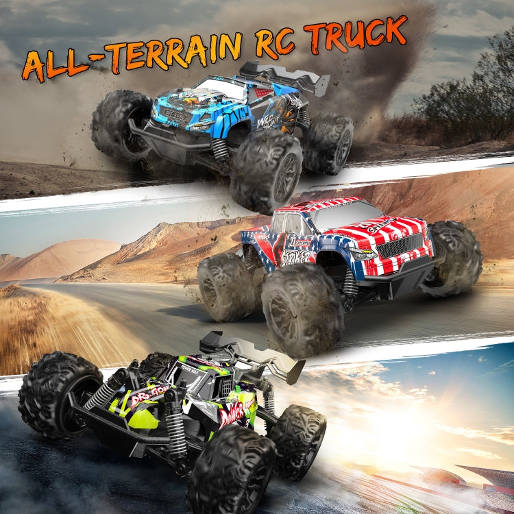 2.4G 1:20 Full Scale RC Off-road Vehicle(Green) - RC Cars by buy2fix | Online Shopping UK | buy2fix
