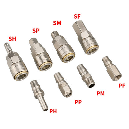 LAIZE SH+PH-30 10pcs C-type Self-lock Pneumatic Quick Fitting Connector -  by LAIZE | Online Shopping UK | buy2fix