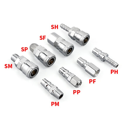 LAIZE SF+PF-40 10pcs C-type Self-lock Air Tube Pneumatic Quick Fitting Connector -  by LAIZE | Online Shopping UK | buy2fix