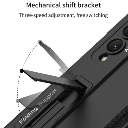 For Samsung Galaxy Z Fold4 GKK Magnetic Fold Full Coverage Anti Peep Phone Case(Black) - Galaxy Z Fold4 5G Cases by GKK | Online Shopping UK | buy2fix