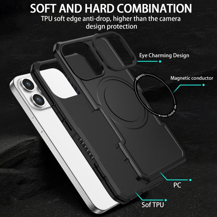 For Samsung Galaxy S20 FE MagSafe Shockproof Armor Phone Case(Black) - Galaxy S20 FE Cases by buy2fix | Online Shopping UK | buy2fix