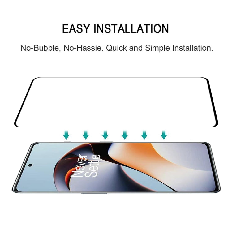 For OnePlus Ace 2/ Ace 2 Pro 25pcs 3D Curved Edge Full Screen Tempered Glass Film - OnePlus Tempered Glass by buy2fix | Online Shopping UK | buy2fix