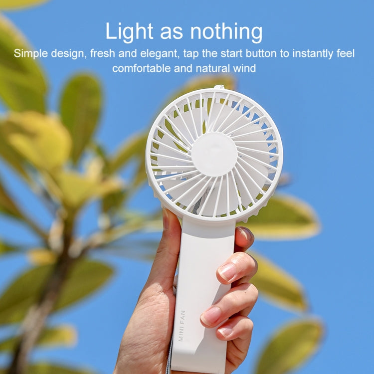 WT-F58 Hanging Neck Handheld Electric Fan(White) - Consumer Electronics by buy2fix | Online Shopping UK | buy2fix