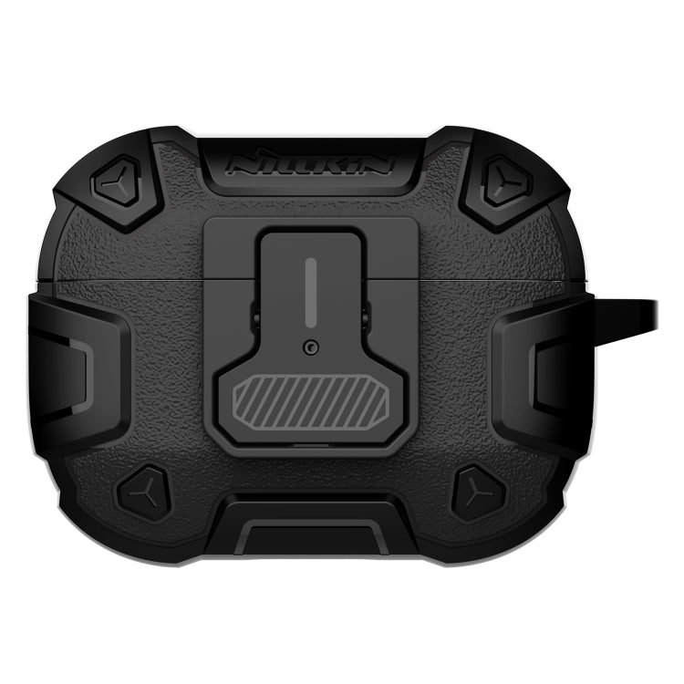 For AirPods Pro 2 NILLKIN Bounce Pro Wireless Bluetooth Earphone Protective Case(Black) - For AirPods Pro 2 by NILLKIN | Online Shopping UK | buy2fix