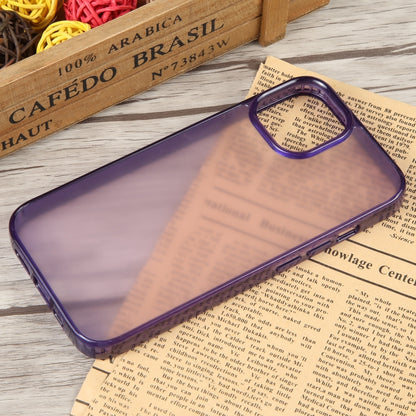 For iPhone 14 GEBEI Acrylic Phone Case (Purple) - iPhone 14 Cases by GEBEI | Online Shopping UK | buy2fix