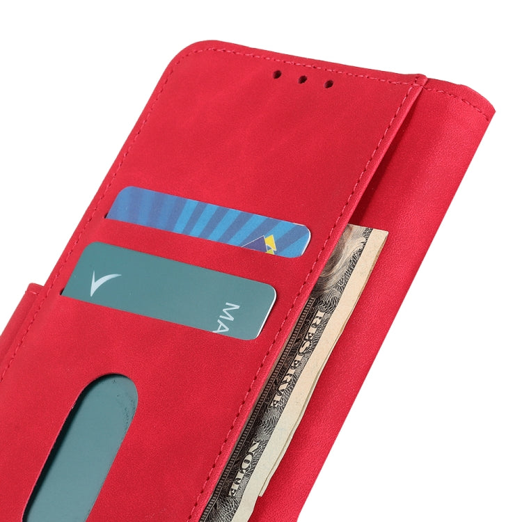 For OnePlus Nord CE 3 Lite KHAZNEH Retro Texture Flip Leather Phone Case(Red) - OnePlus Cases by buy2fix | Online Shopping UK | buy2fix