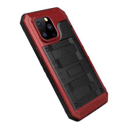 For iPhone 14 Pro RedPepper Wolf 360 Full Body Rugged Life Waterproof Phone Case(Red) - iPhone 14 Pro Cases by RedPepper | Online Shopping UK | buy2fix