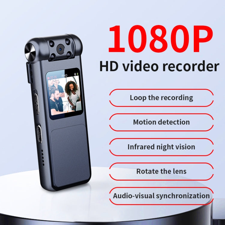 JNN V18 1080P Infrared Light Filling HD Video Recorder, Capacity:32GB(Black) - Digital Video Recorder by JNN | Online Shopping UK | buy2fix