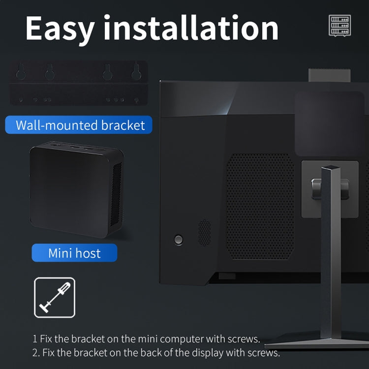 ZX03 Windows 11 Mini PC, Intel Alder Lake N95, Support Dual HDMI Output, Spec:8GB+512GB(EU Plug) -  by buy2fix | Online Shopping UK | buy2fix