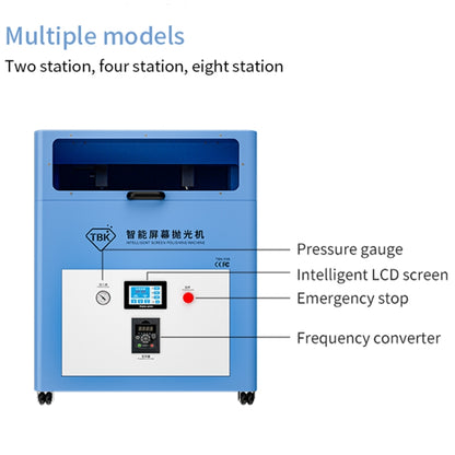 TBK 938M Multi-station Mobile Phone Screen Water Mill Polishing Machine(EU Plug) - Polishing Repair by TBK | Online Shopping UK | buy2fix