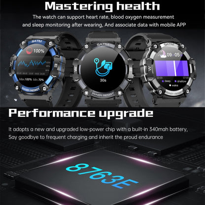 PG666 1.39 inch TFT Screen Bluetooth Call Smart Watch, Support Heart Rate / Blood Pressure Monitoring(Black) - Smart Wear by buy2fix | Online Shopping UK | buy2fix