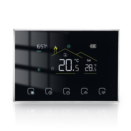 BHT-8000RF-VA- GAB Wireless Smart LED Screen Thermostat Without WiFi, Specification:Hydroelectric Heating - Consumer Electronics by buy2fix | Online Shopping UK | buy2fix